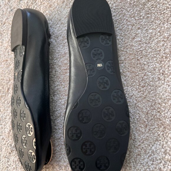 Tory Burch classic ballet slippers size 10 never worn - Picture 3 of 3